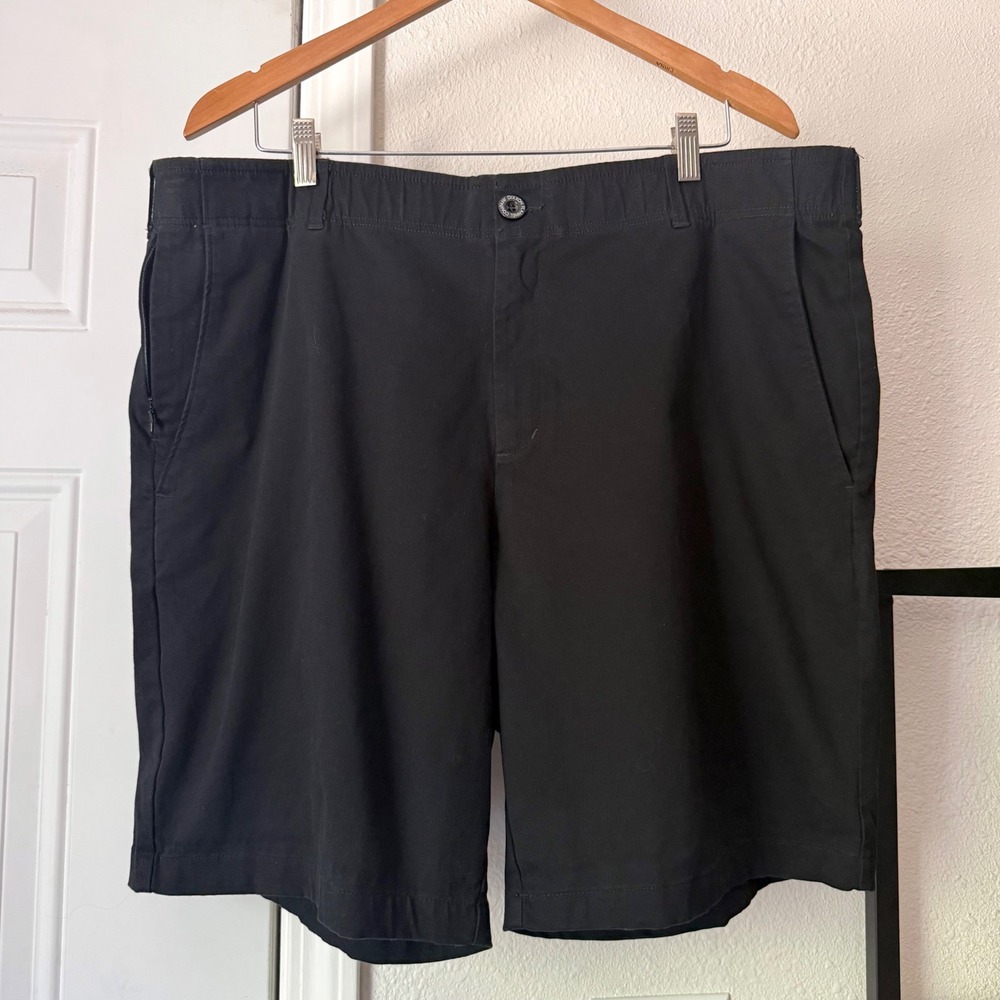 DIXXON men's black cotton shorts size 40